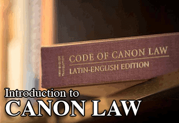 Introduction to Canon Law